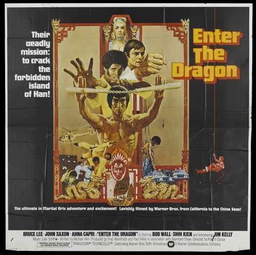 enter the dragon  003 film star poster A4 Photo Print