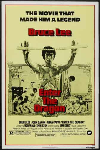 enter the dragon  008 film star poster A4 Photo Print