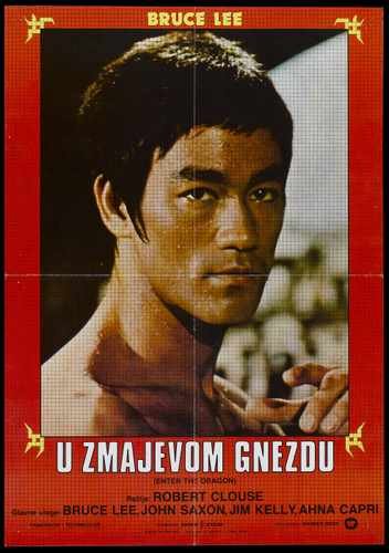 enter the dragon  010 film star poster A4 Photo Print