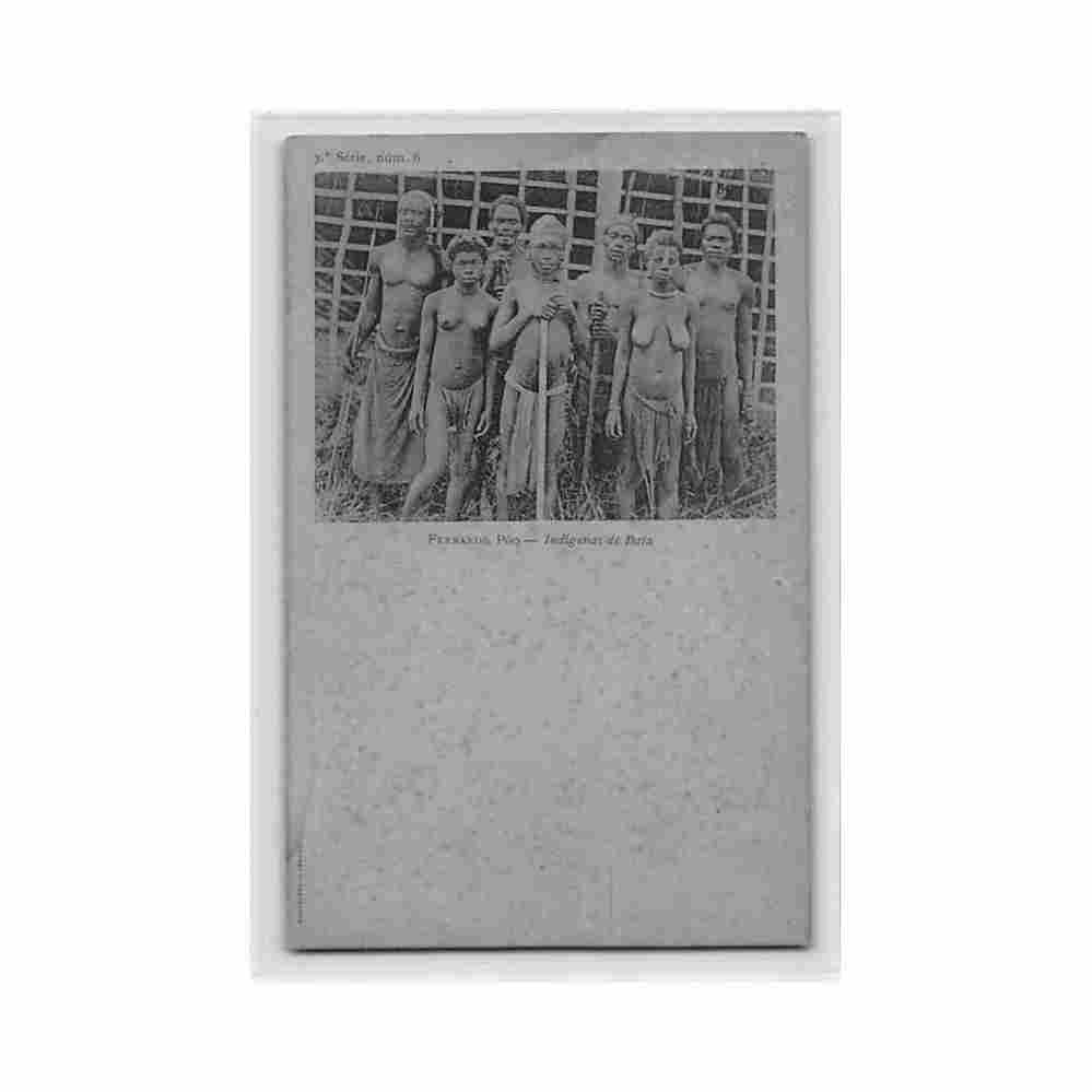 equatorial guinea native woman from bata fernando poo thomas 3a serie n 6 Vintage A4 Photo Print