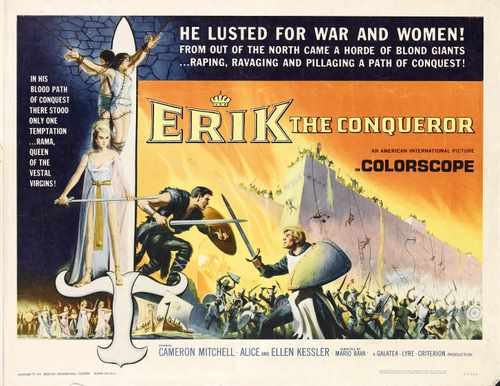 erik conqueror  02 film star poster A4 Photo Print