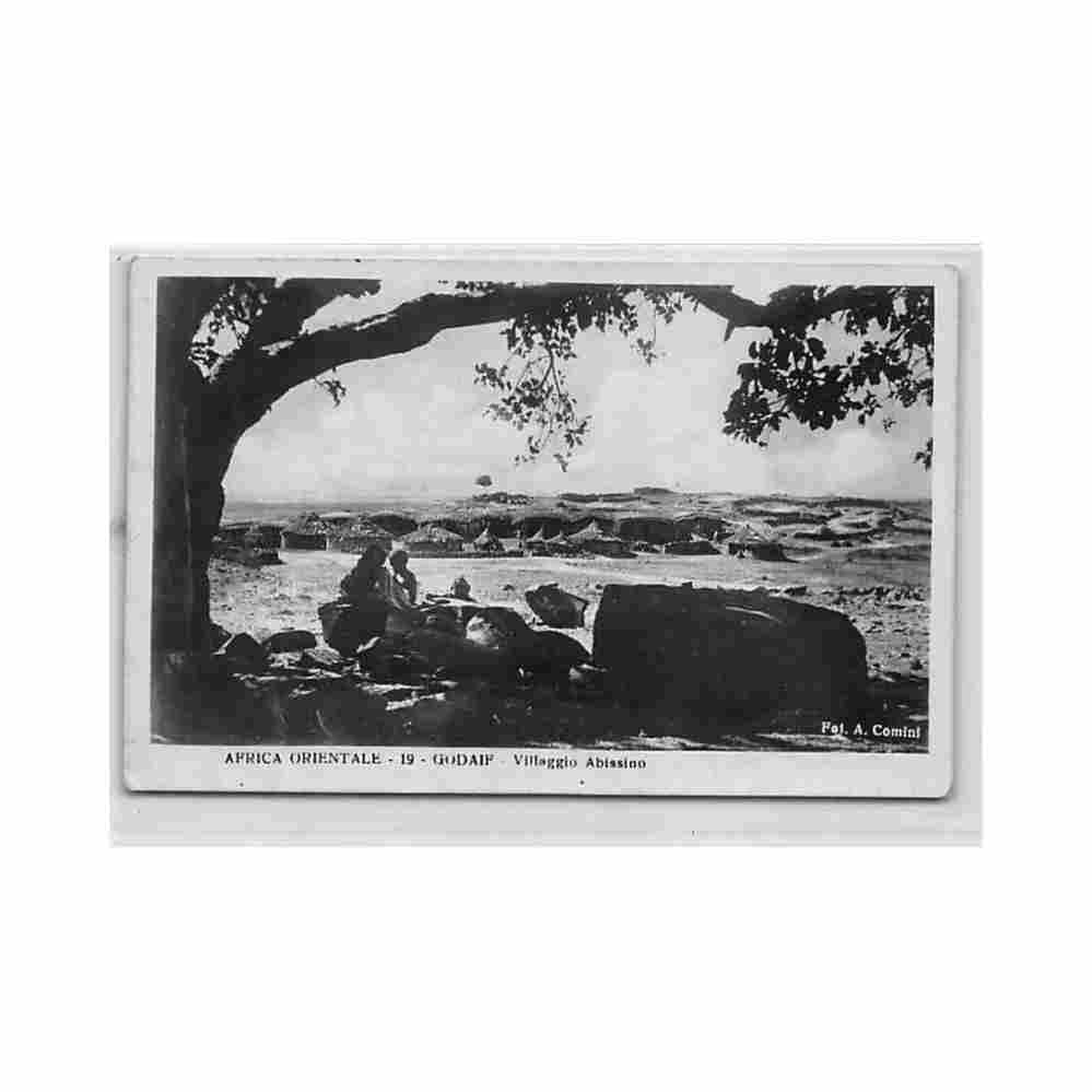 eritrea godaif native village a comini a traldi 19 Vintage A4 Photo Print