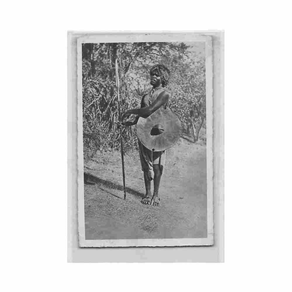 eritrea kunama warrior a baratti 27 Vintage A4 Photo Print