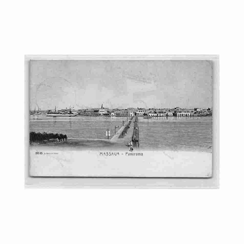 eritrea massawa panorama alterocca terni italy 3616 Vintage A4 Photo Print