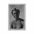 eritrea native with scarifications Vintage A4 Photo Print