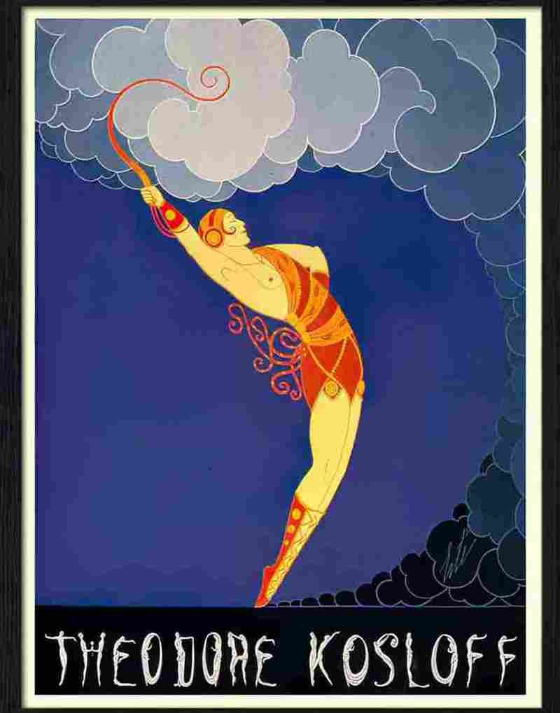 erte theodore kosloff 1924 2 Advert A4 Photo Print