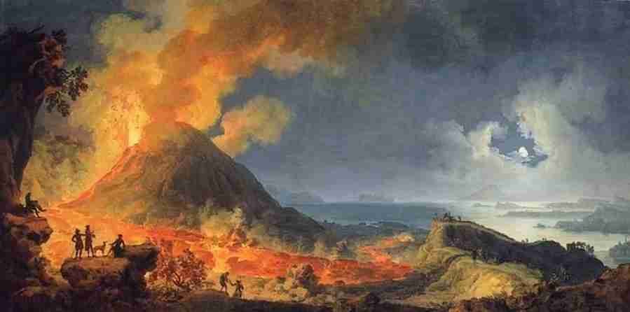 erupti2 Art A4 Photo Print