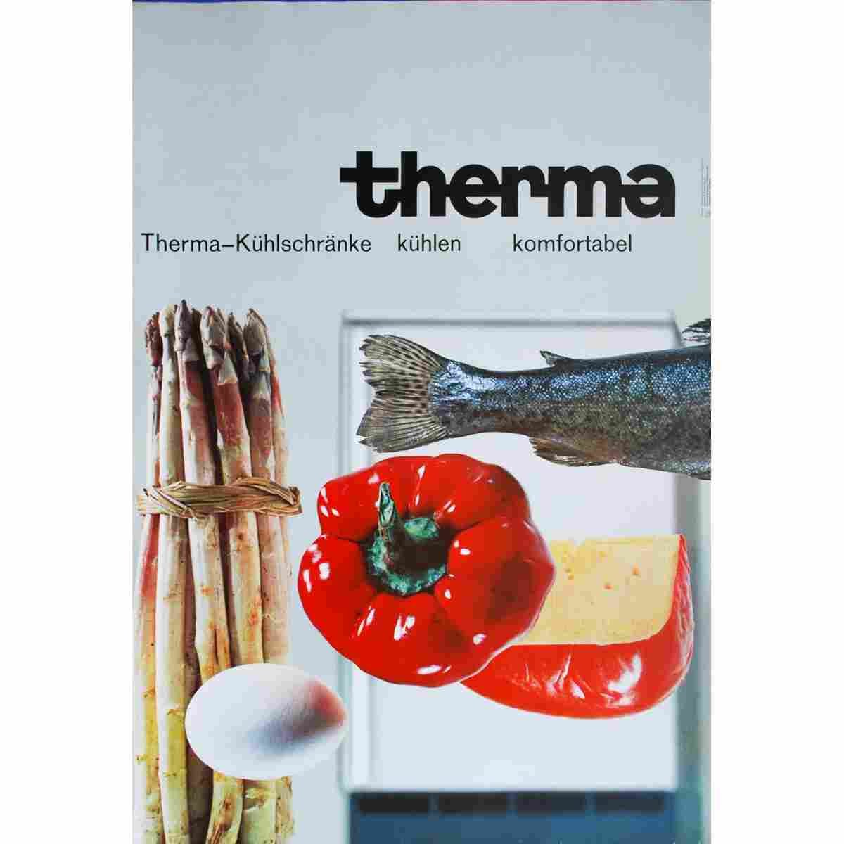 erwin halpern therma 1963 8 Advert A4 Photo Print
