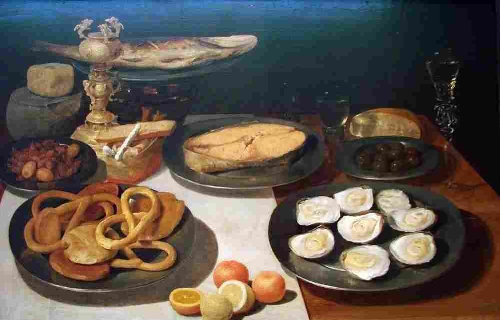 es van breakfast still life Art A4 Photo Print