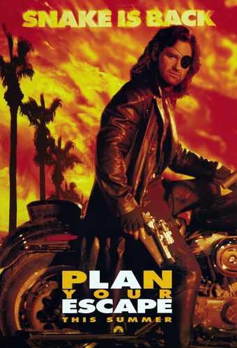 escape from la  02 film star poster A4 Photo Print