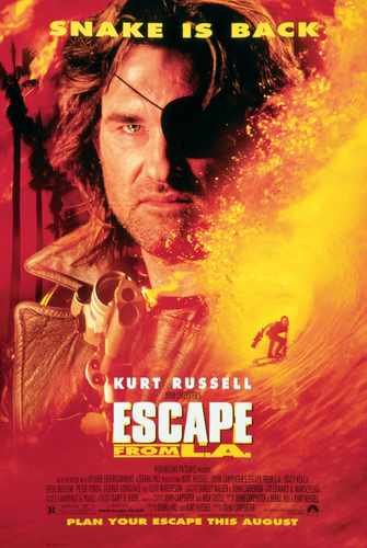 escape from la  03 film star poster A4 Photo Print
