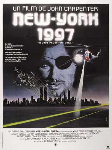 escape from new york  05 film star poster A4 Photo Print