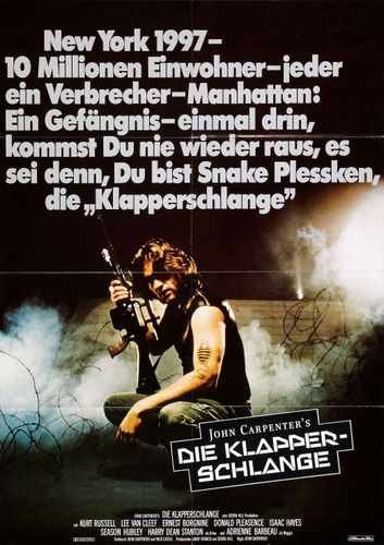 escape from new york  09 film star poster A4 Photo Print
