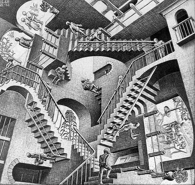 escher11 Art A4 Photo Print