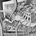 escher13 Art A4 Photo Print