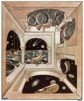 escher2 033 twon Another World II Art A4 Photo Print