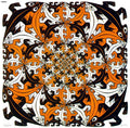 escher2 075 twon Smaller and Smaller Art A4 Photo Print