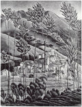 escher2 111 twon Alfedena Abruzzi Art A4 Photo Print