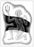 escher2 113 twon Art A4 Photo Print