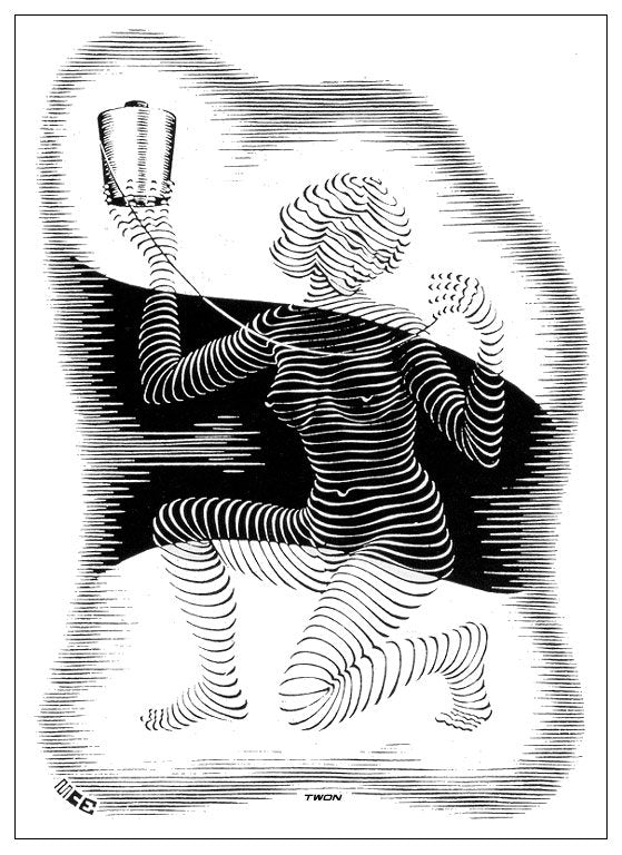 escher2 113 twon Art A4 Photo Print