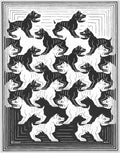 escher2 133 twon Art A4 Photo Print