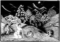 escher2 146 twon Female Nude in a Landscape Art A4 Photo Print