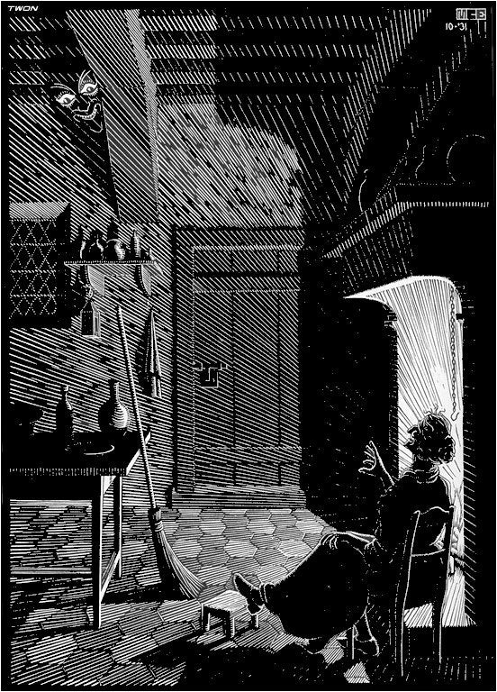 escher2 154 twon Scholastica Illustration page05 Art A4 Photo Print