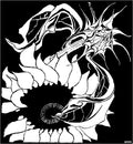 escher2 158 twon Sunflowers Art A4 Photo Print