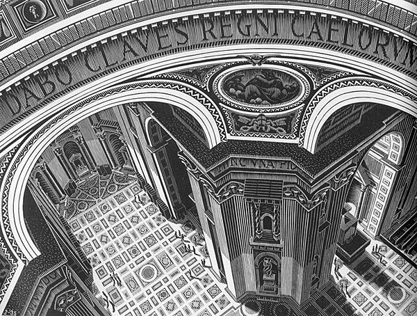 escher4 Art A4 Photo Print