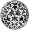 escher6 Art A4 Photo Print