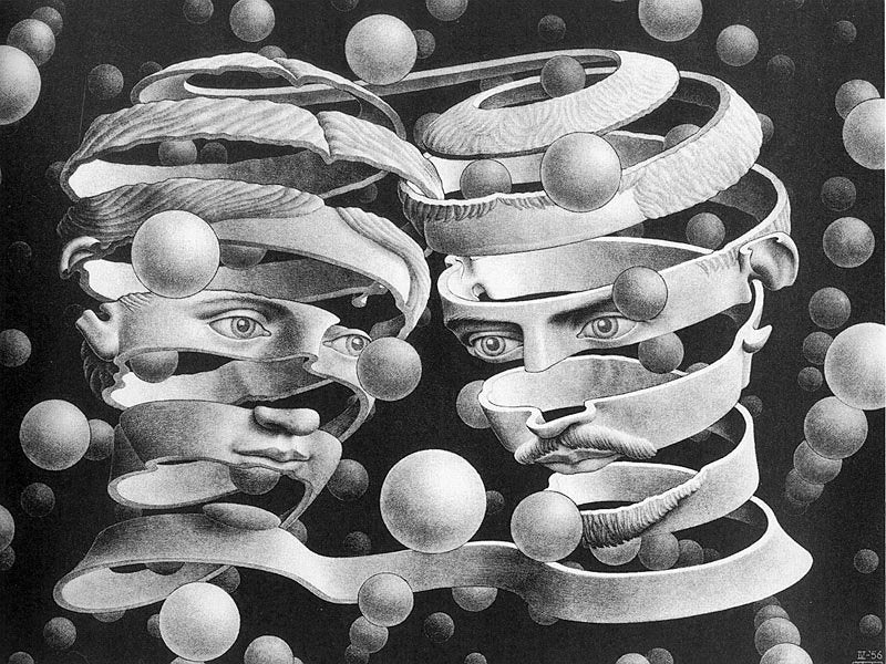 escher8 Art A4 Photo Print