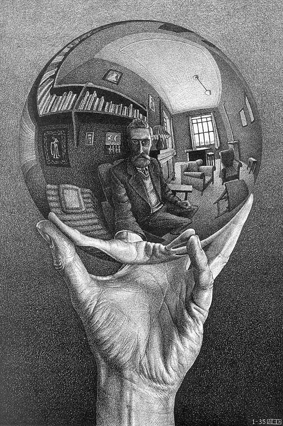 escher9 Art A4 Photo Print