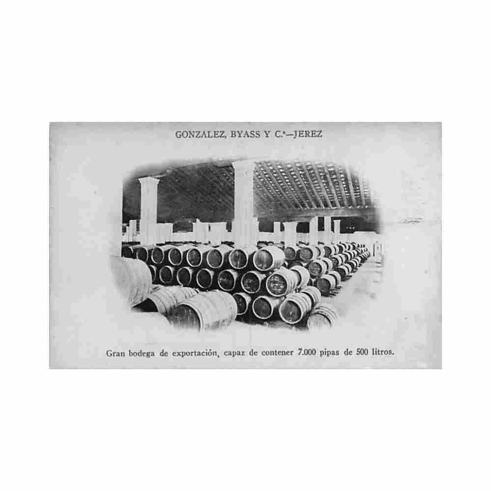 espana jerez and gonzalez byass y c gran bodega de exportacion ed mateu Vintage A4 Photo Print