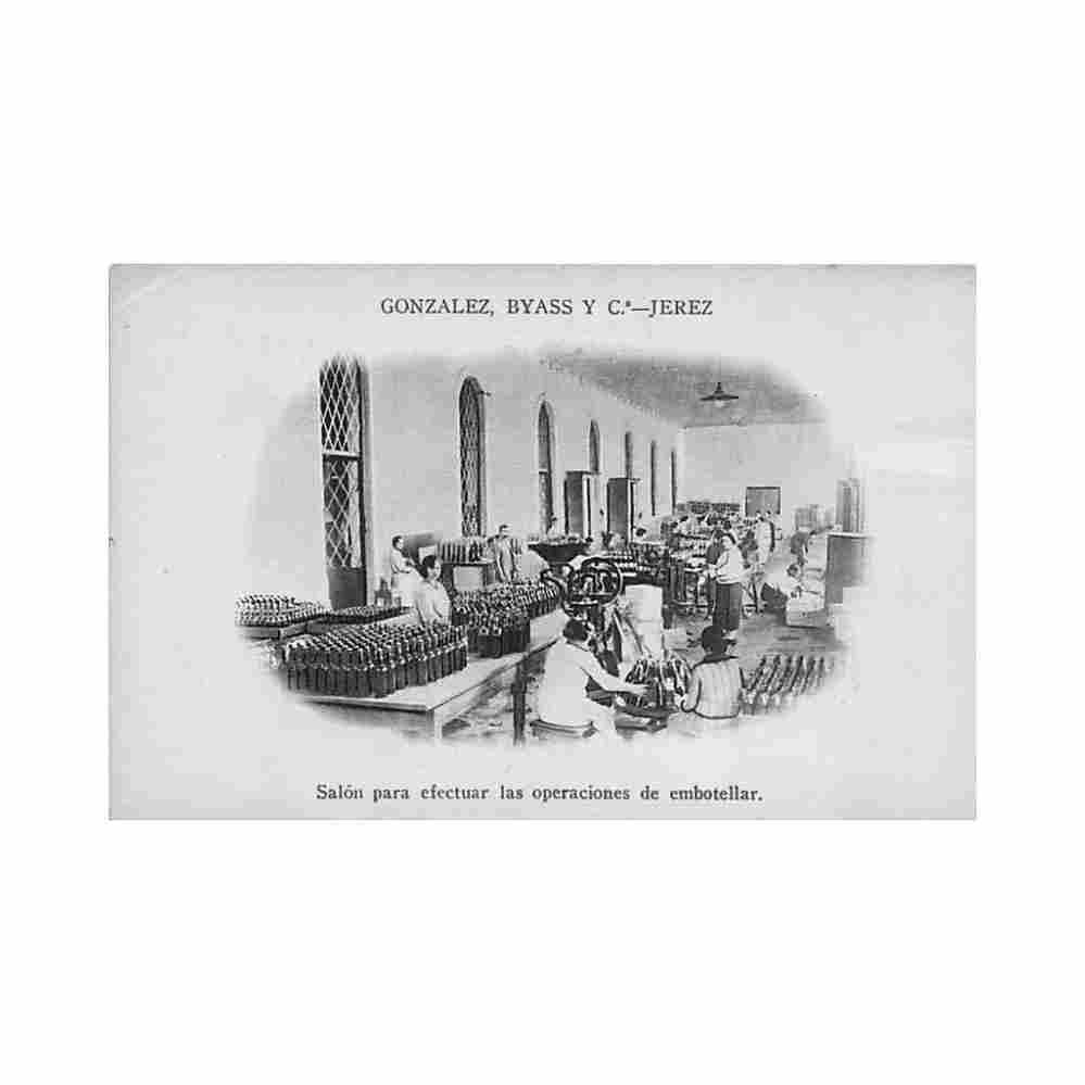 espana jerez and gonzalez byass y c salon para efectuar las operaciones de embotellar ed mateu Vintage A4 Photo Print