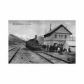 espana puigcerda estacion del ferrocarril ed 386 Vintage A4 Photo Print