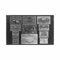 estonia estonian banknotes Vintage A4 Photo Print