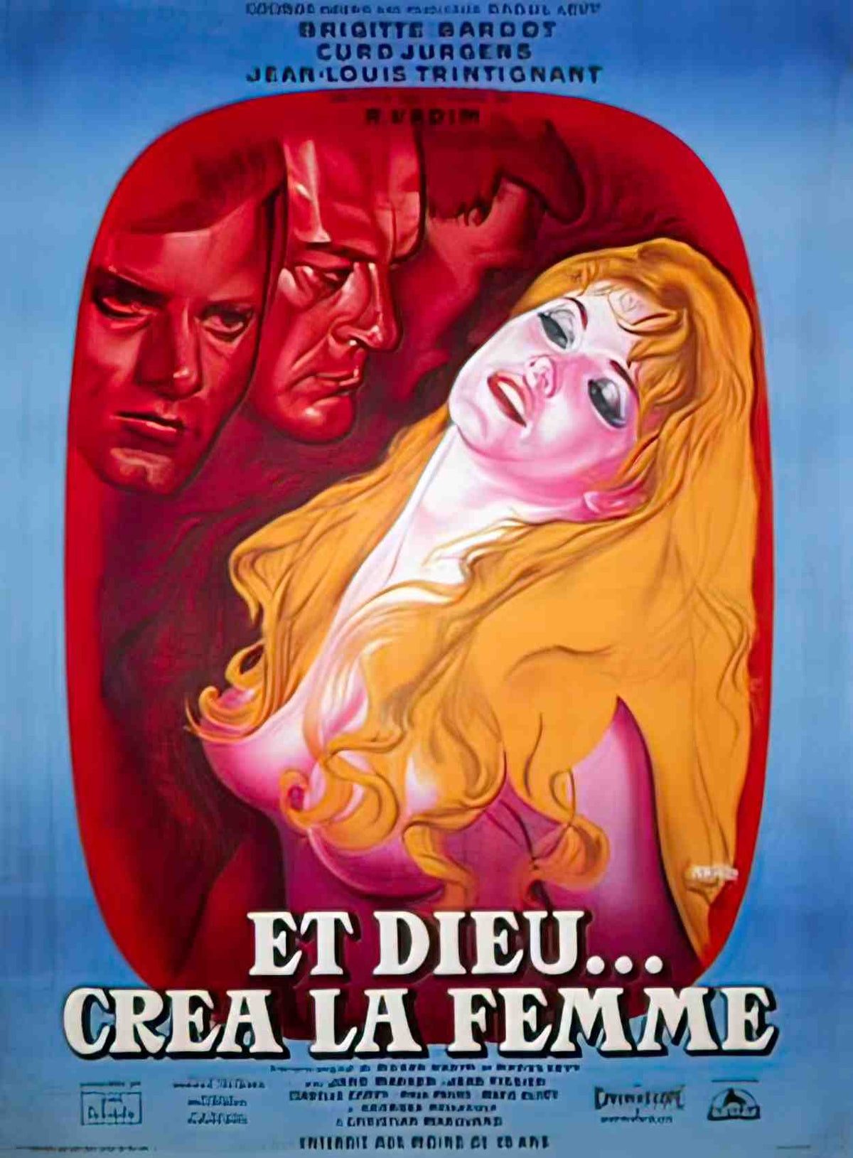 et dieu crea la femme 2 Advert A4 Photo Print
