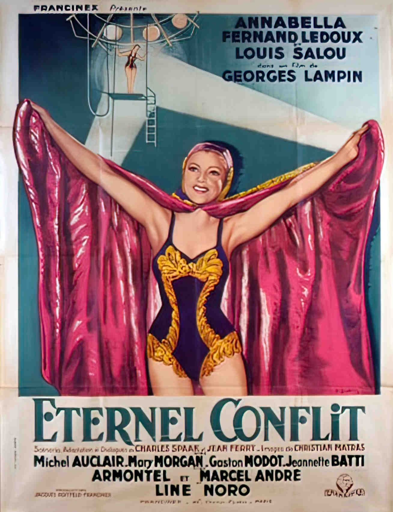 eternel conflit Advert A4 Photo Print