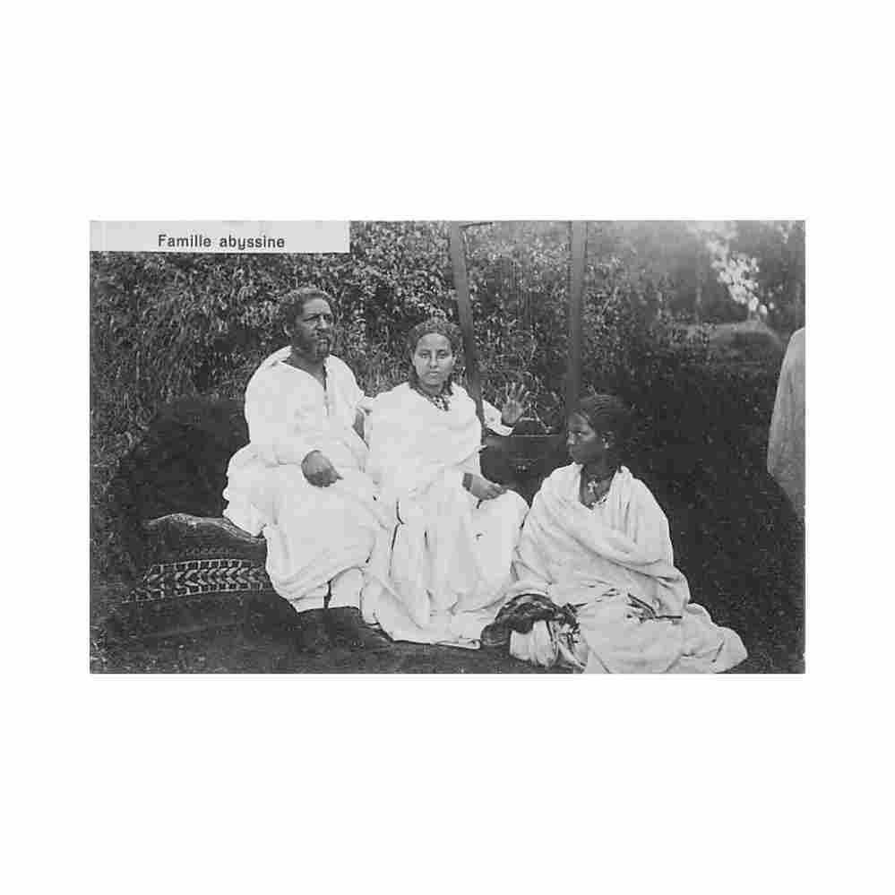 ethiopia abyssinian family j a michel Vintage A4 Photo Print