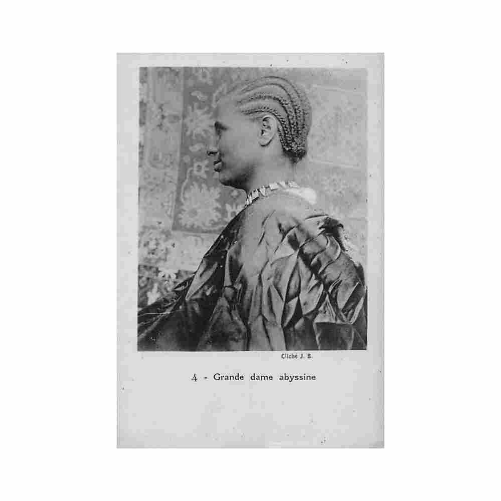 ethiopia abyssinian lady j b 4 Vintage A4 Photo Print