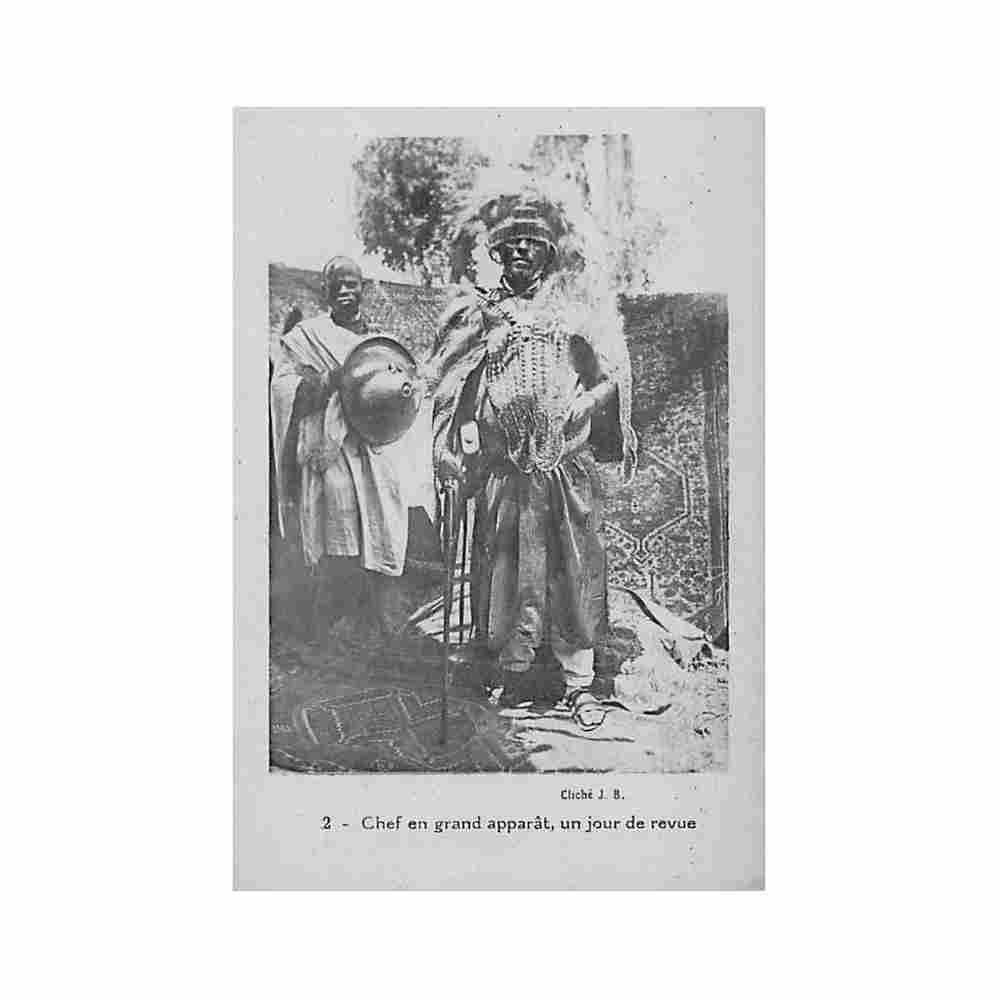 ethiopia chief in full pageantry a parade day j b 2 Vintage A4 Photo Print