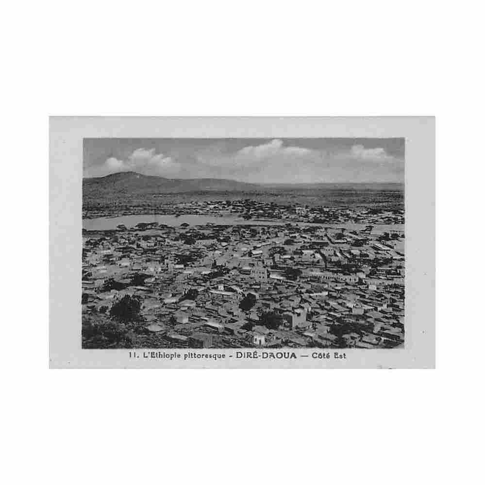 ethiopia dire dawa general view of the east side printing works of the dire dawa catholic mission p Vintage A4 Photo Print