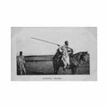 ethiopia galla chief e cailleux Vintage A4 Photo Print