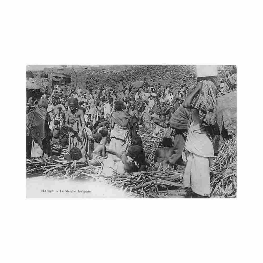 ethiopia harar the market k arabiantz Vintage A4 Photo Print