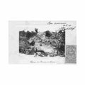 ethiopia landscape near harar Vintage A4 Photo Print