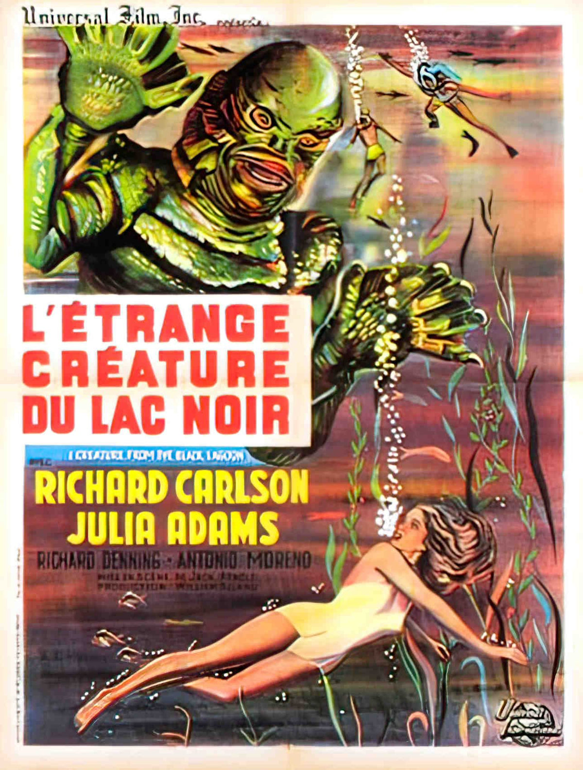 etrange creature lac noir pt 3 Advert A4 Photo Print