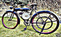 evans power cycle motorbike A4 Photo Print