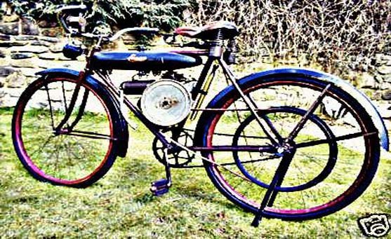evans power cycle motorbike A4 Photo Print
