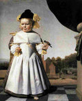 ever Portrait of a Two Year Old Boy Art A4 Photo Print