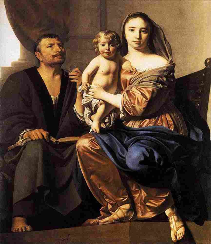 ever The Holy Family Art A4 Photo Print